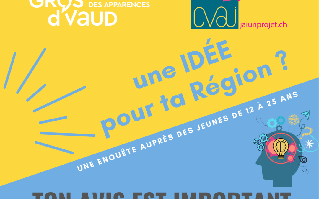 Enquêtes sur les besoins des jeunes (12-25 ans) du Gros-de-Vaud